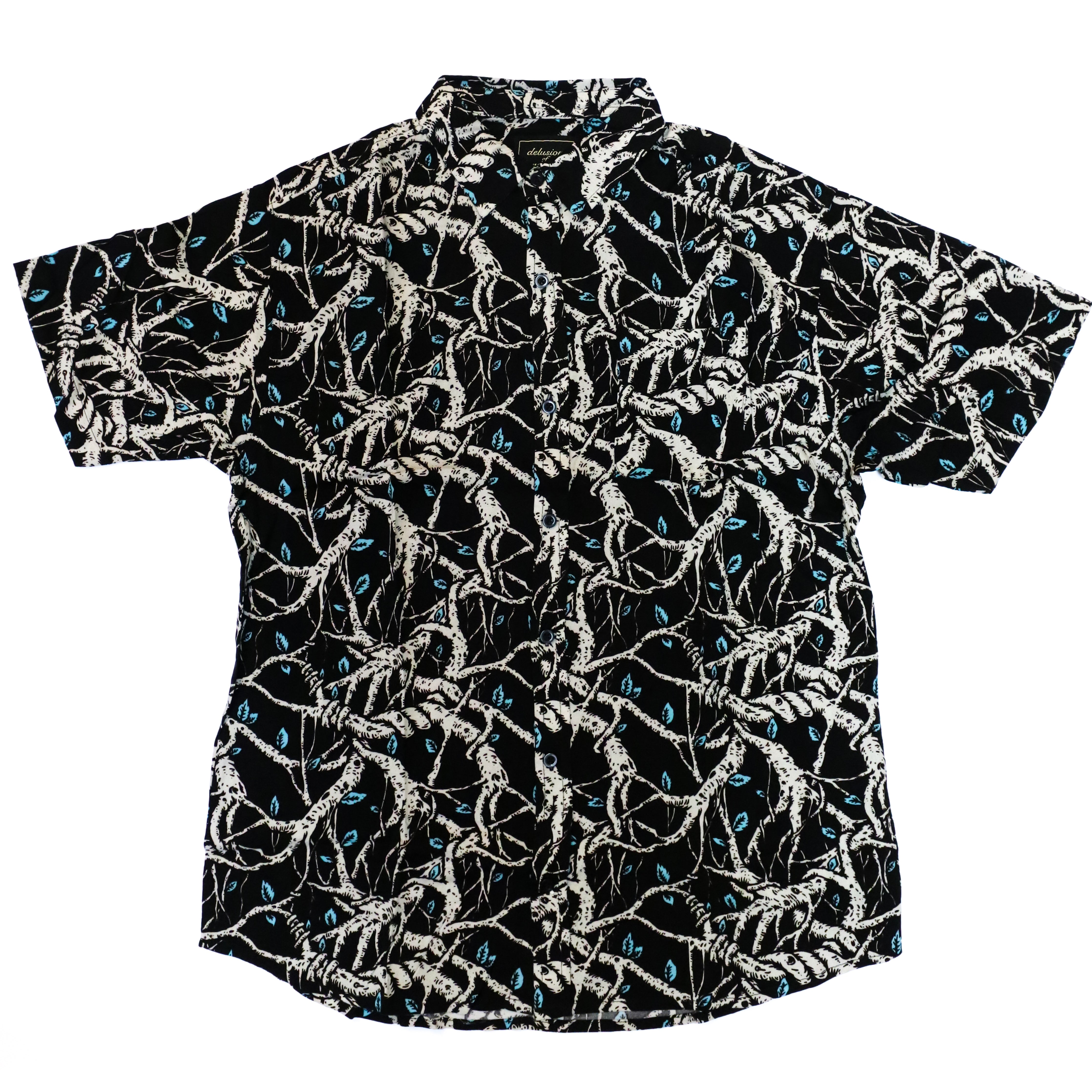 Twisted Root SS Buttondown – Super Massive Shop